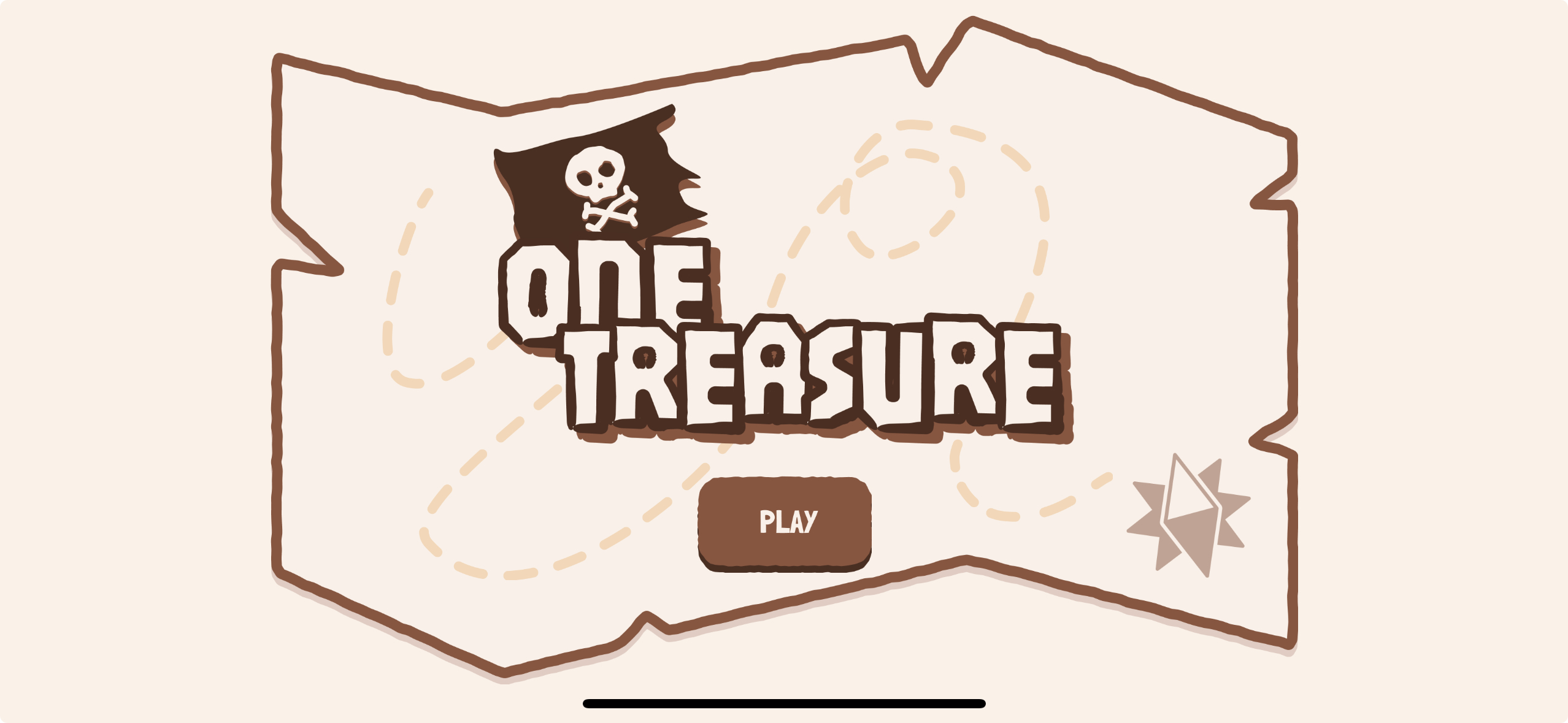 screenshot of the island map